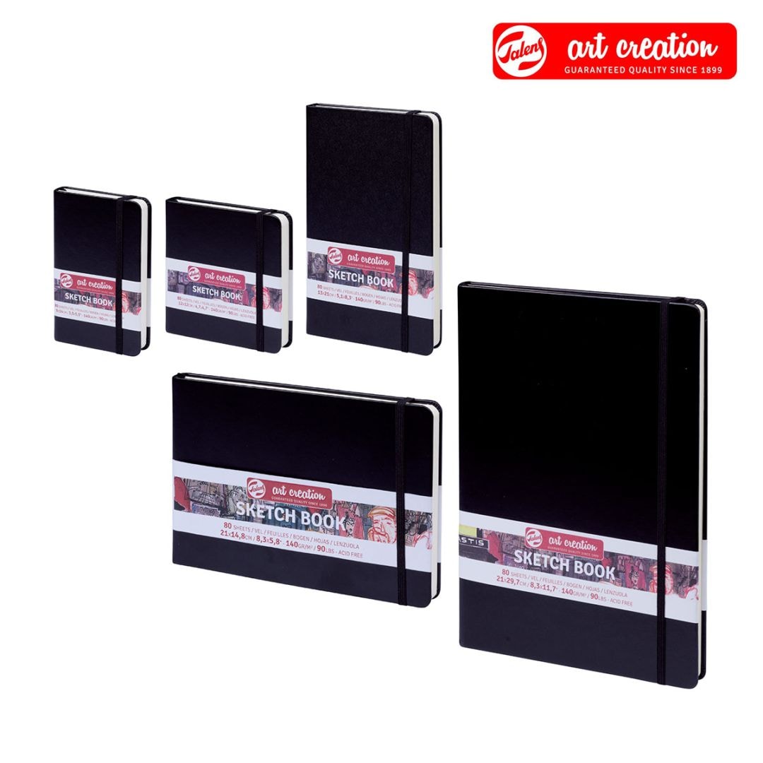 ターレンス アートクリエーション スケッチブック ブラック 全5サイズ