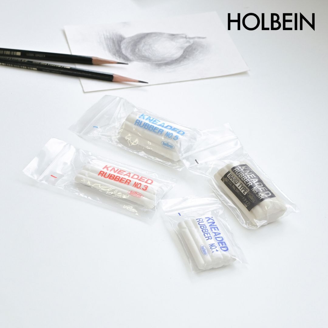 ホルベイン 練りゴム No.1/3/5/5H　全4種