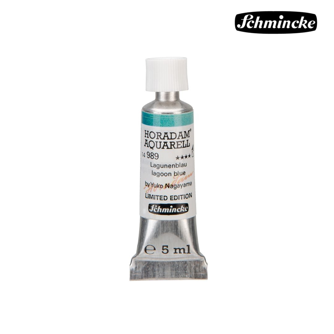 シュミンケ ホラダム透明水彩絵具2号(5ml)チューブ  989 ラグーンブルー 特別色