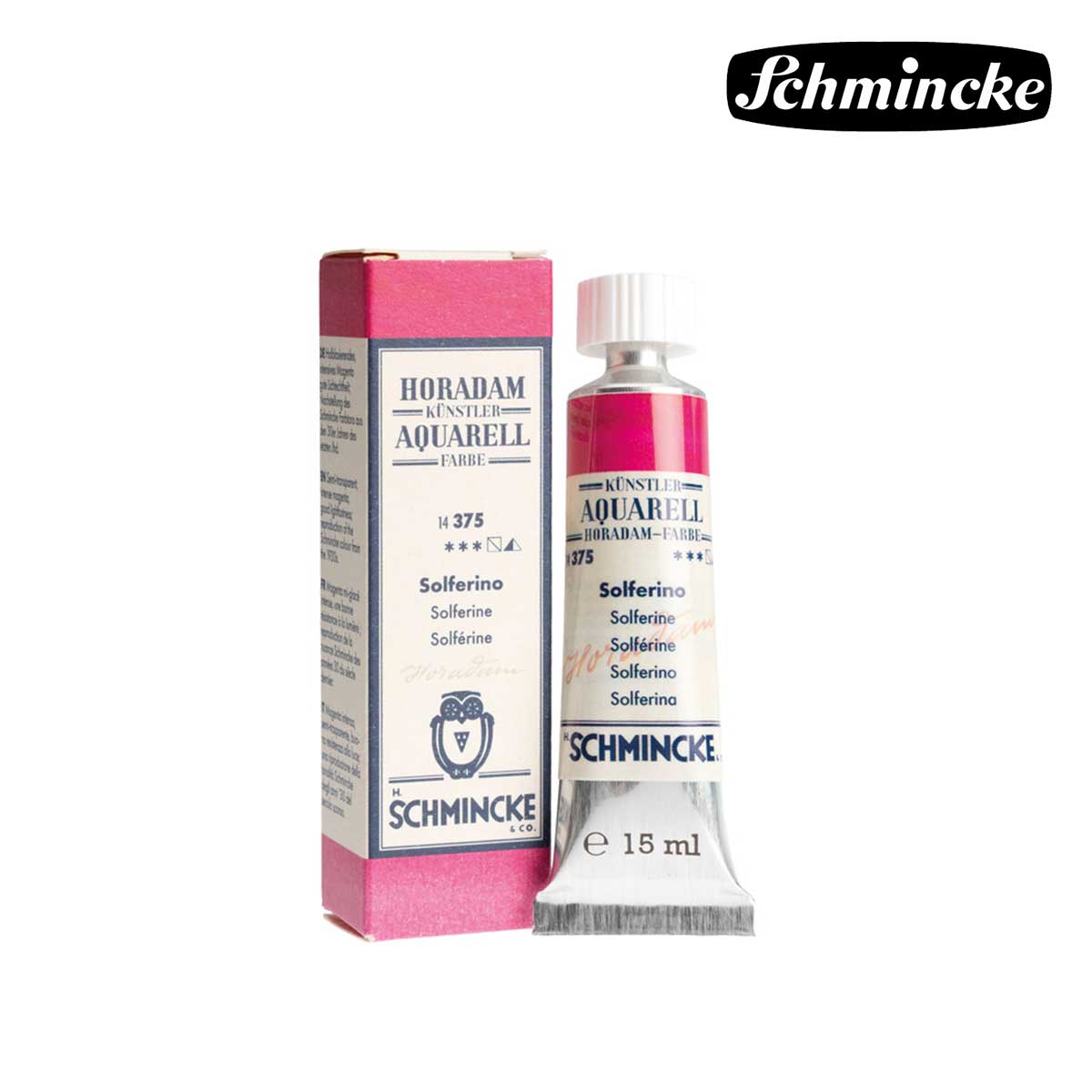 (追加販売 取寄商品)シュミンケ ホラダム透明水彩絵具 5号 15ml ソルフェリーノ (1437506)