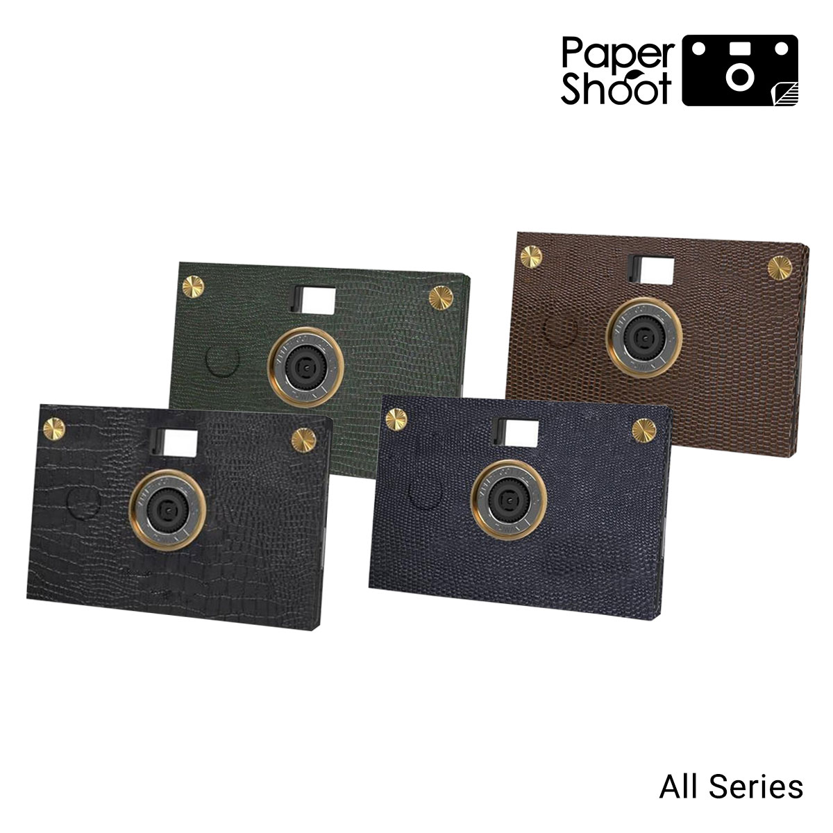 ペーパーシュート(papershoot) Leather （レザー 本体＋カバーセット） 全4色