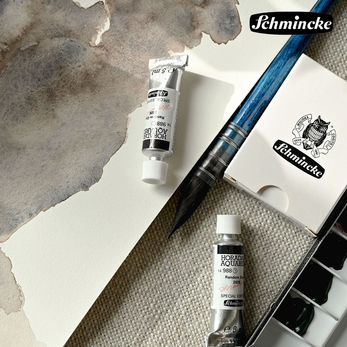 送料無料】Schmincke シュミンケ ホラダム透明水彩絵具2号(5ml