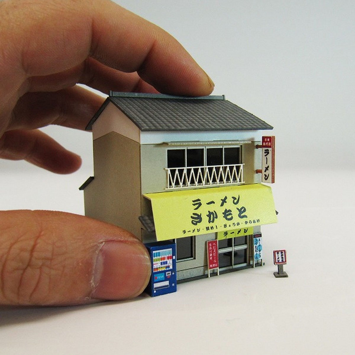 さんけい なつかしのジオラマシリーズS=1/150 ラーメン屋 (MP03-67