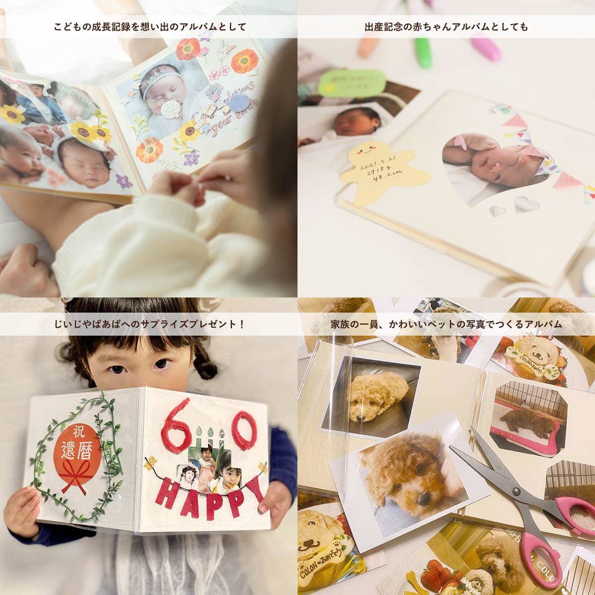 数量限定 50%OFF】Z&K ピタットアルバムライトダイカットフレーム (全9