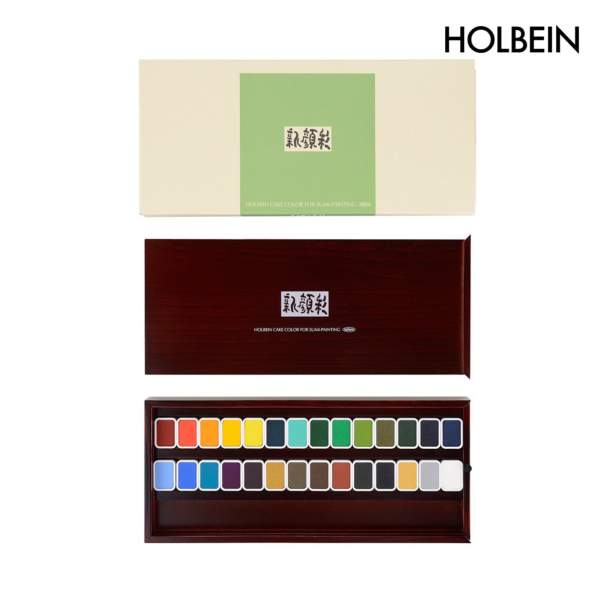 ホルベイン 新顔彩 28色セット (2353) | ホルベイン | 静風堂ONLINE SHOP