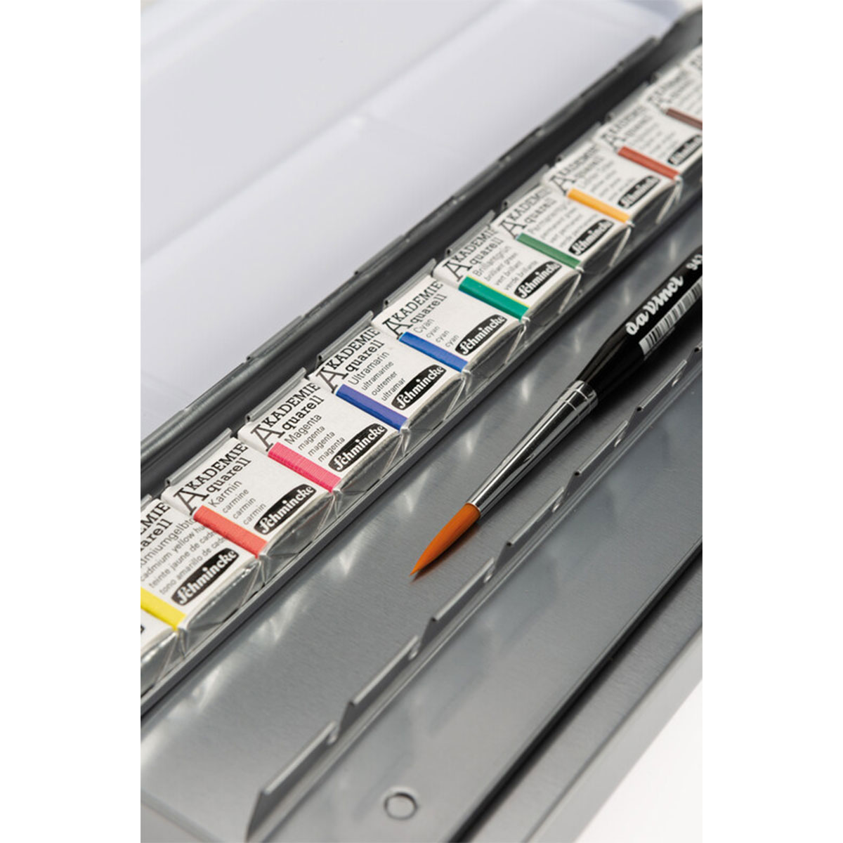 シュミンケ ホラダム透明水彩絵具 アカデミー ハーフパン パレット付