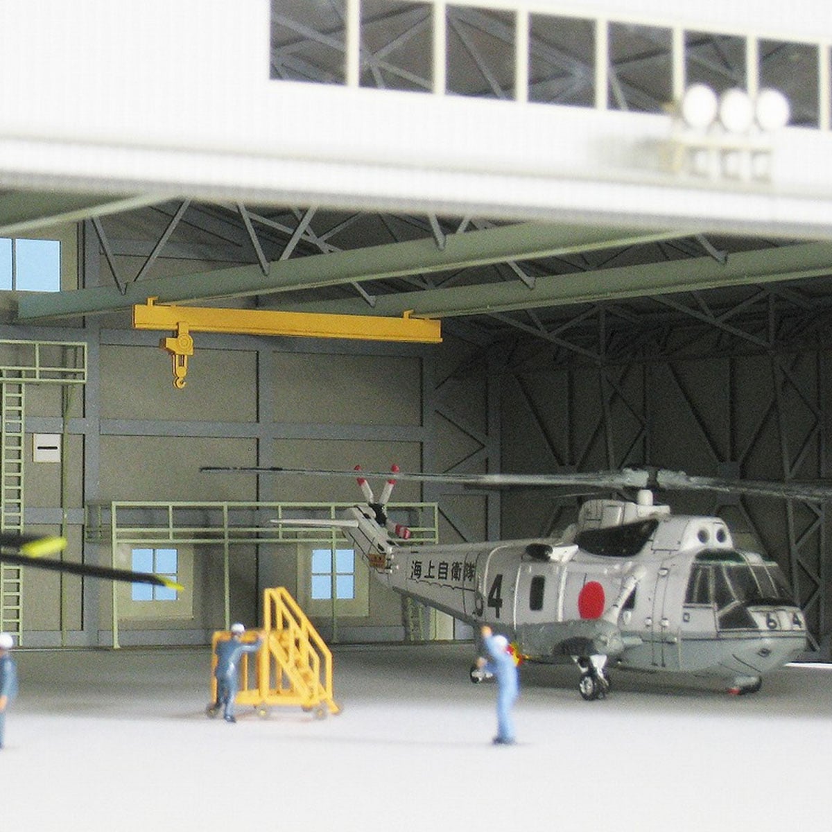 さんけい 航空情景シリーズ S=1/144 機体整備格納庫 (MK08-07) | 航空