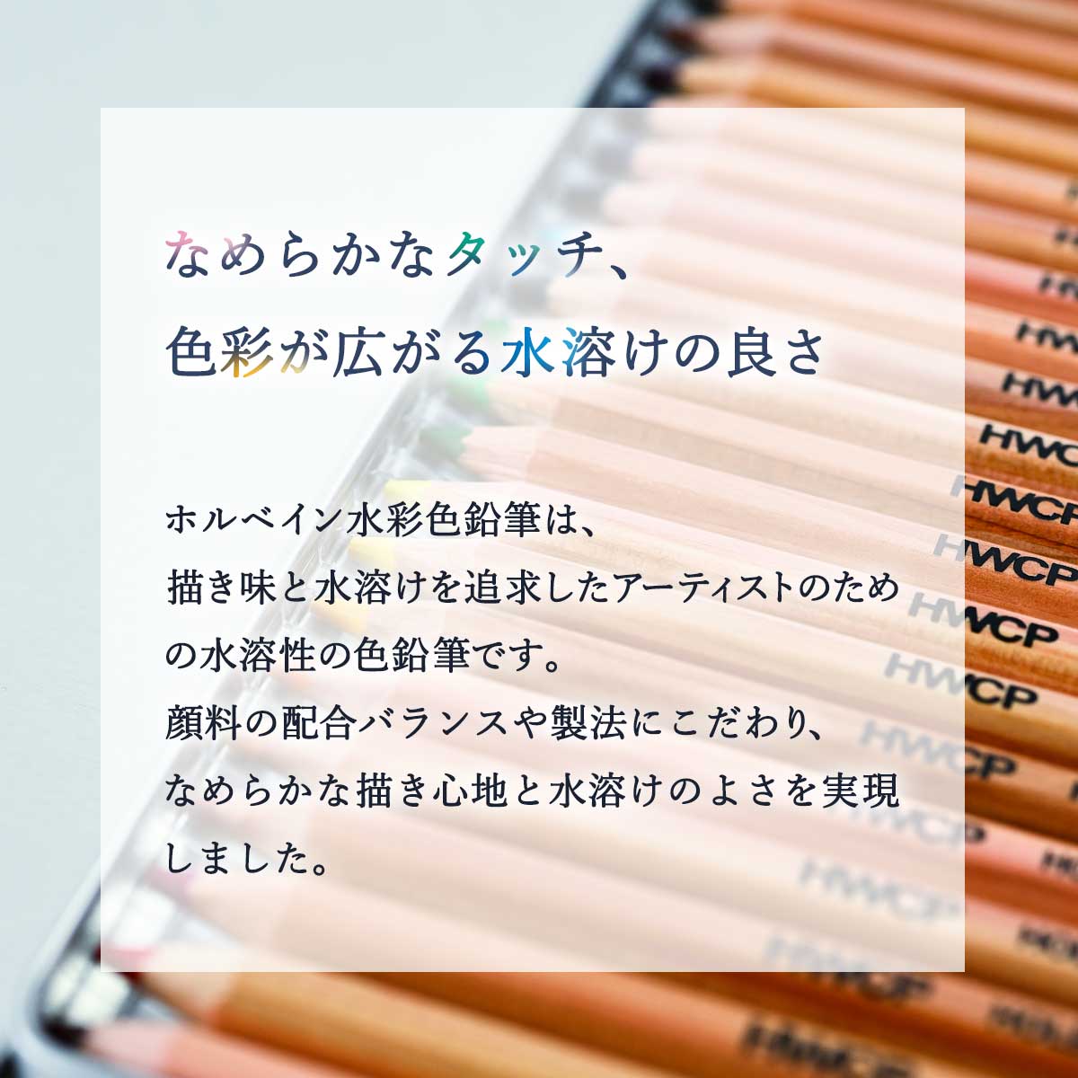 【新商品プライス】ホルベイン 水彩色鉛筆 24色セット 