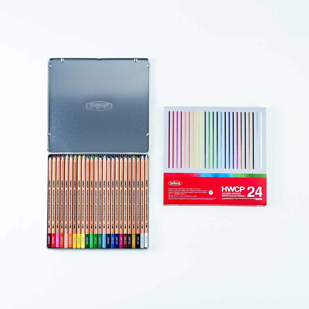【新商品プライス】ホルベイン 水彩色鉛筆 24色セット 