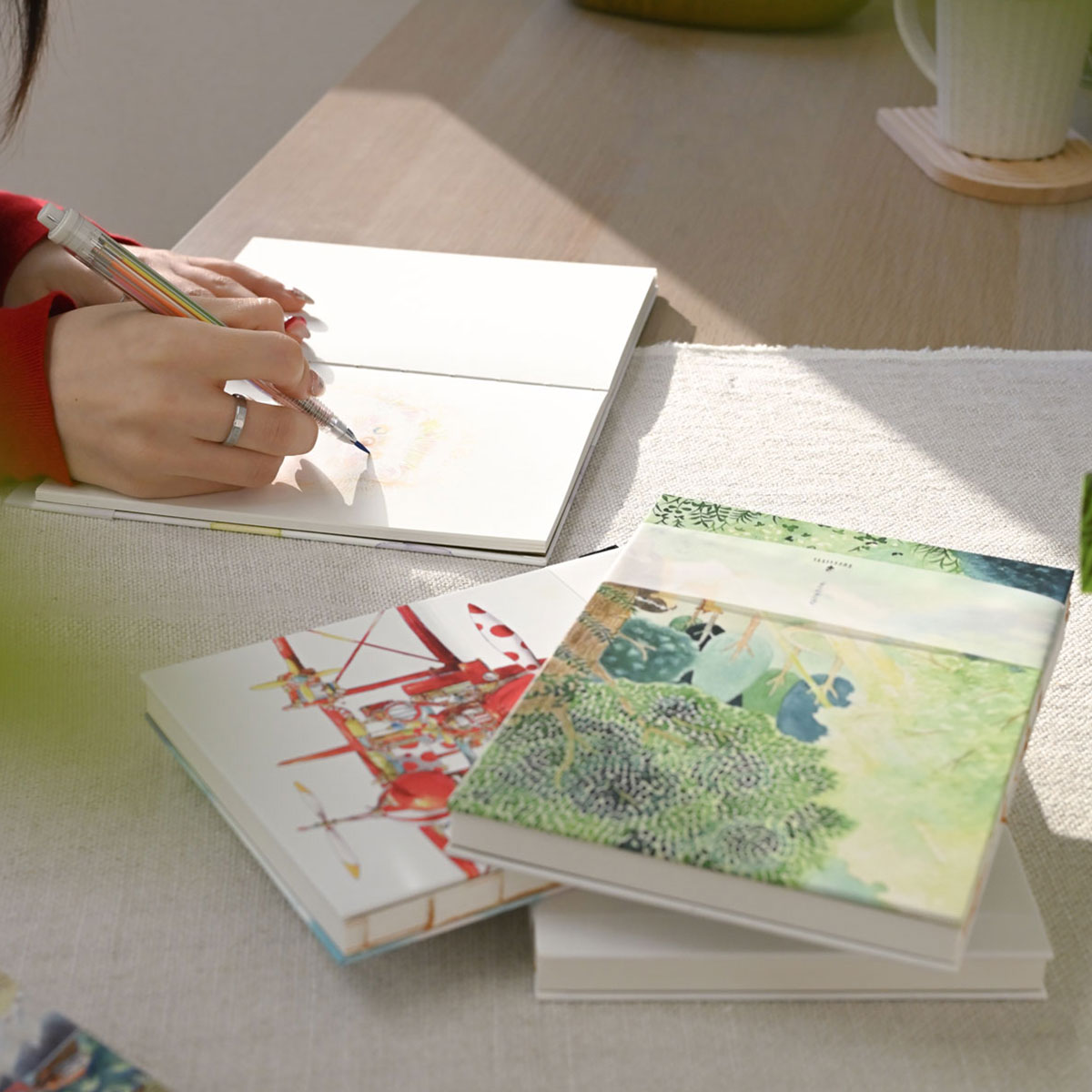 フェリッティ アーティストスケッチブック B6 森林浴 (FESB-30168