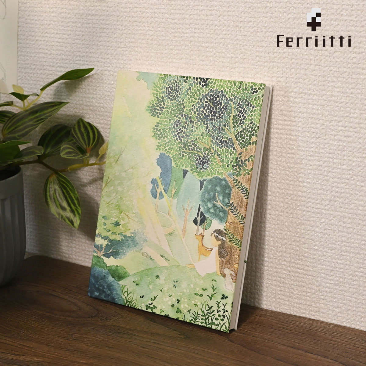 珀の鉛筆画　リクエスト用ページ　購入も可 フェリッティ アーティストスケッチブック B6 森林浴 (FESB-30168