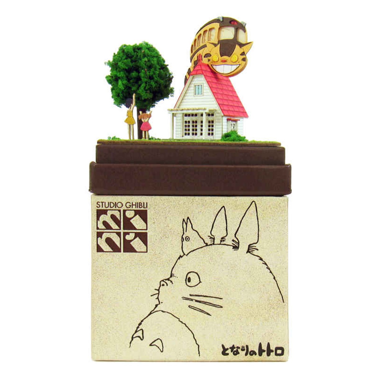 さんけい スタジオジブリ mini 草壁家とネコバス (MP07-02) | ジブリ