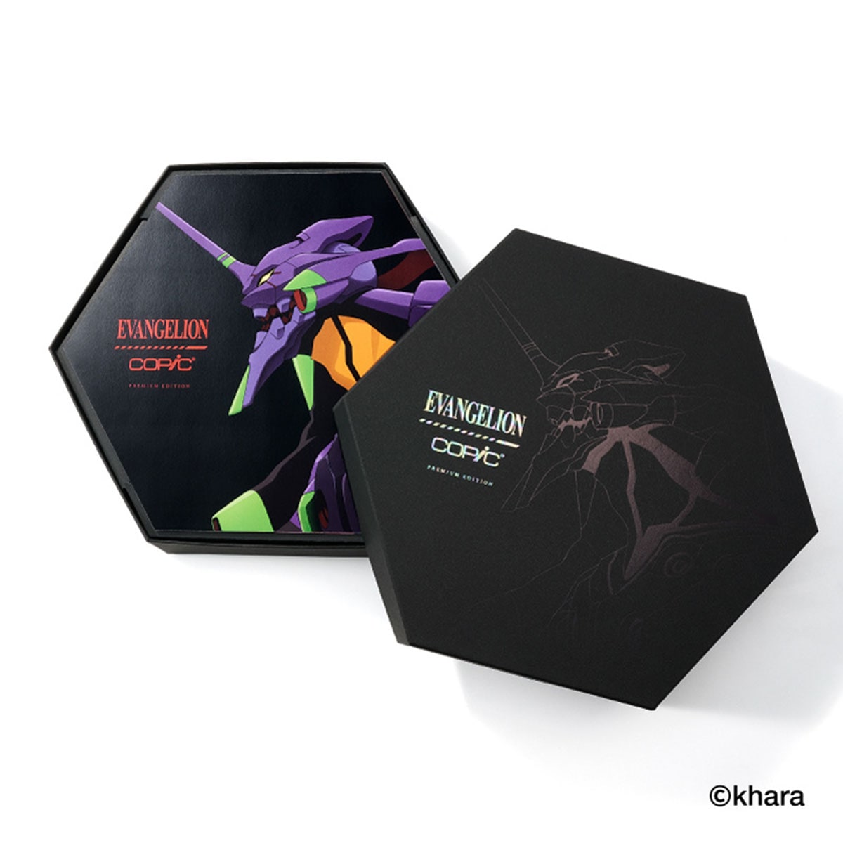 エヴァンゲリオン コラボ　コピックスケッチ　プレミアムセット 数量限定) Too コピック EVANGELION×COPIC EVA Color Set コピック