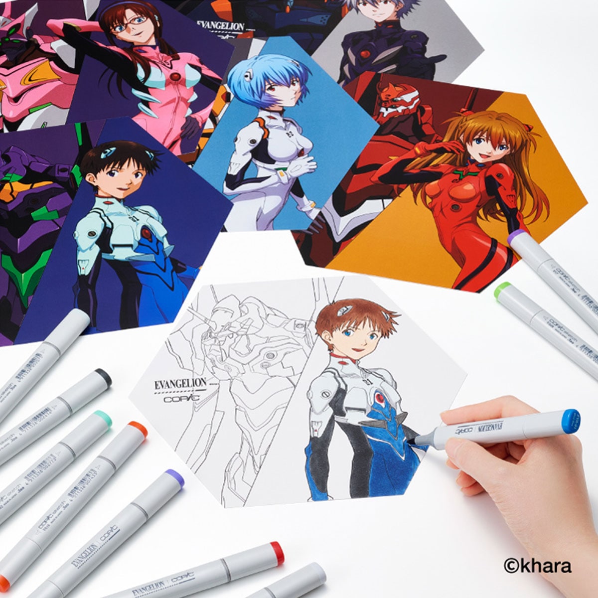 在庫限りプライス】(数量限定) Too コピック EVANGELION×COPIC EVA