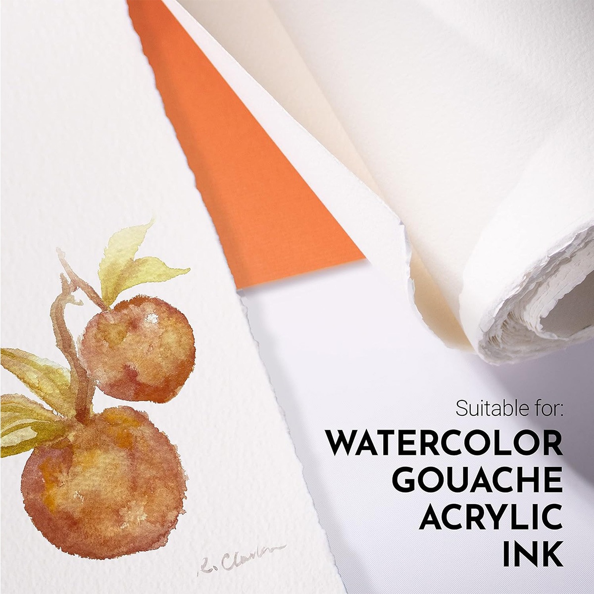 アルシュ ロール300g (荒目/細目/極細)各種 113×915