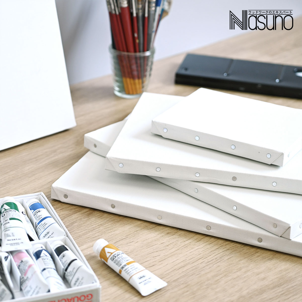 那須野画材工業 張キャンバス GAERA(麻100％) F0-F50