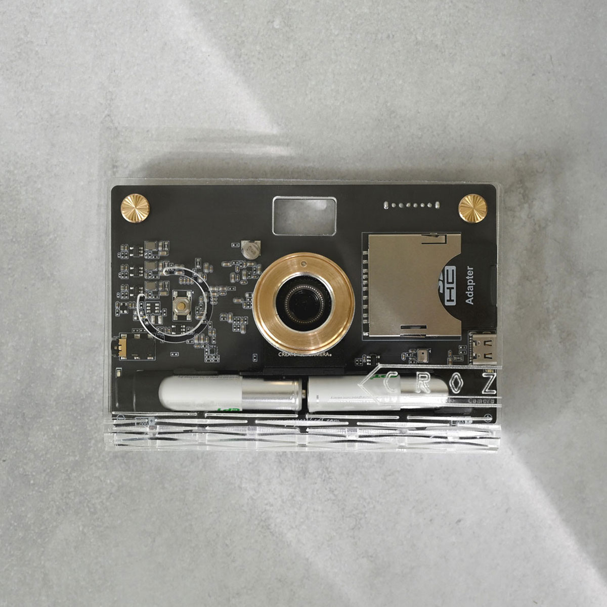 ペーパーシュート(papershoot) CROZ VANGUARD Camera Set/透明・クリア