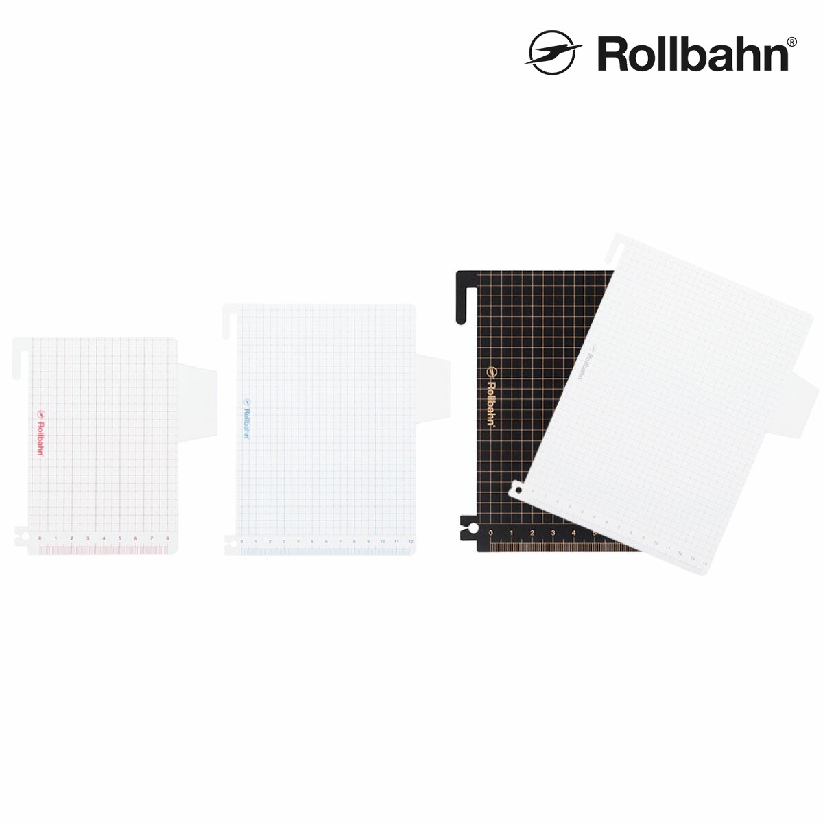 Rollbahn(ロルバーン) ポケット付メモ下敷き M/L/A5 全4色