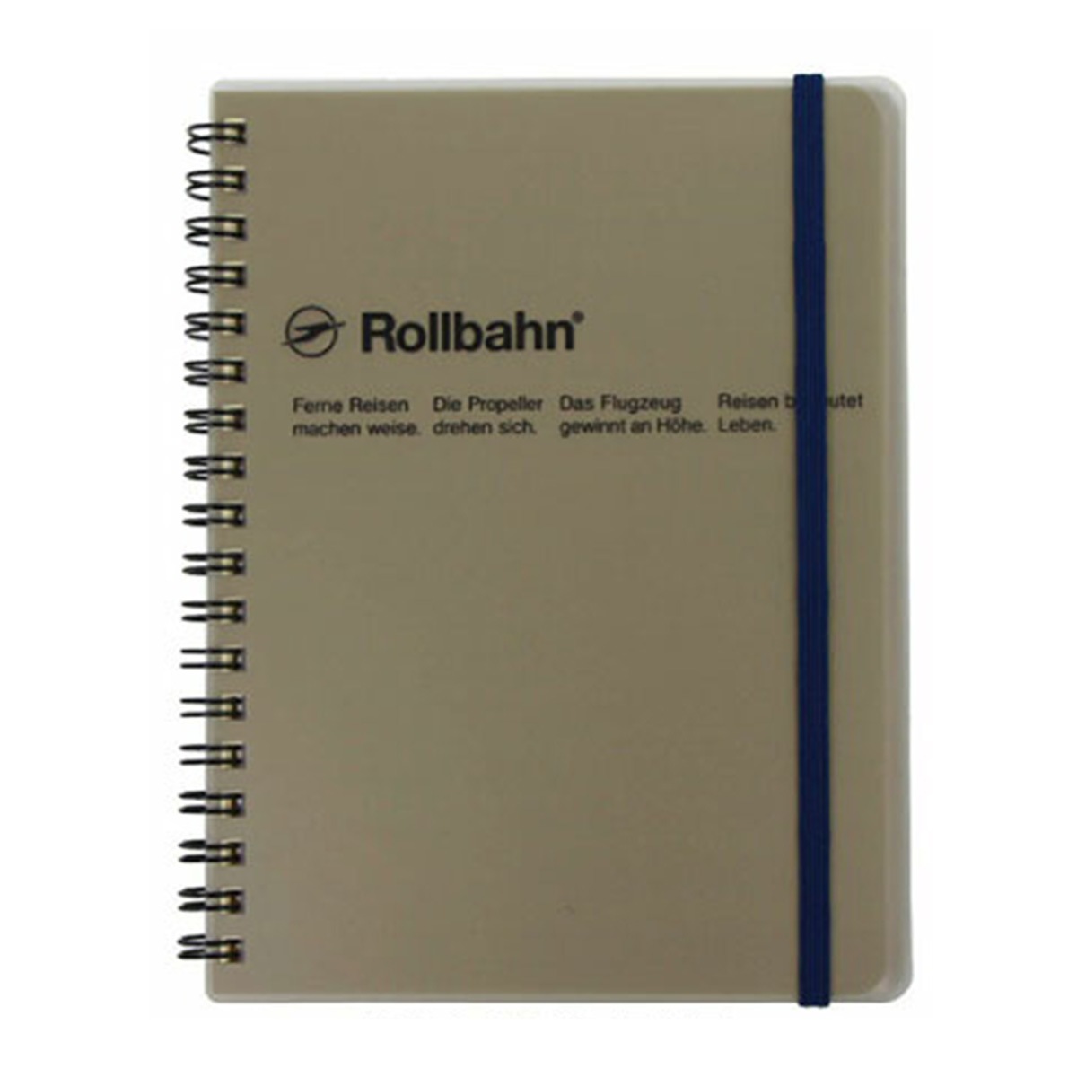 Rollbahn(ロルバーン) ポケット付メモクリア ミニ/M/L 全4色
