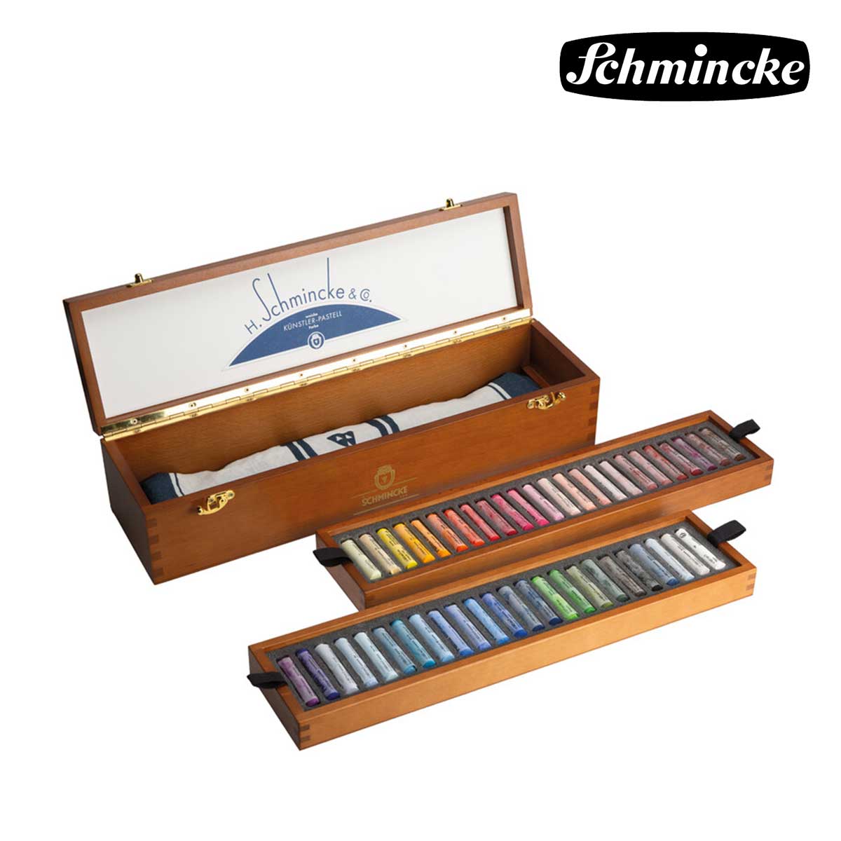 シュミンケ ソフトパステル レトロセット パステルトラベルセット 48色