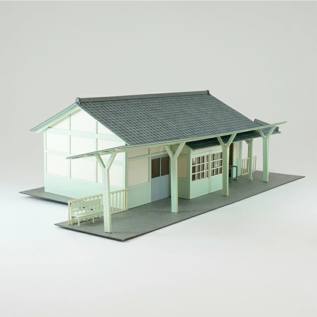 新商品価格】さんけい 情景 S=1/87・80 駅舎-6 (MK05-64) | 情景