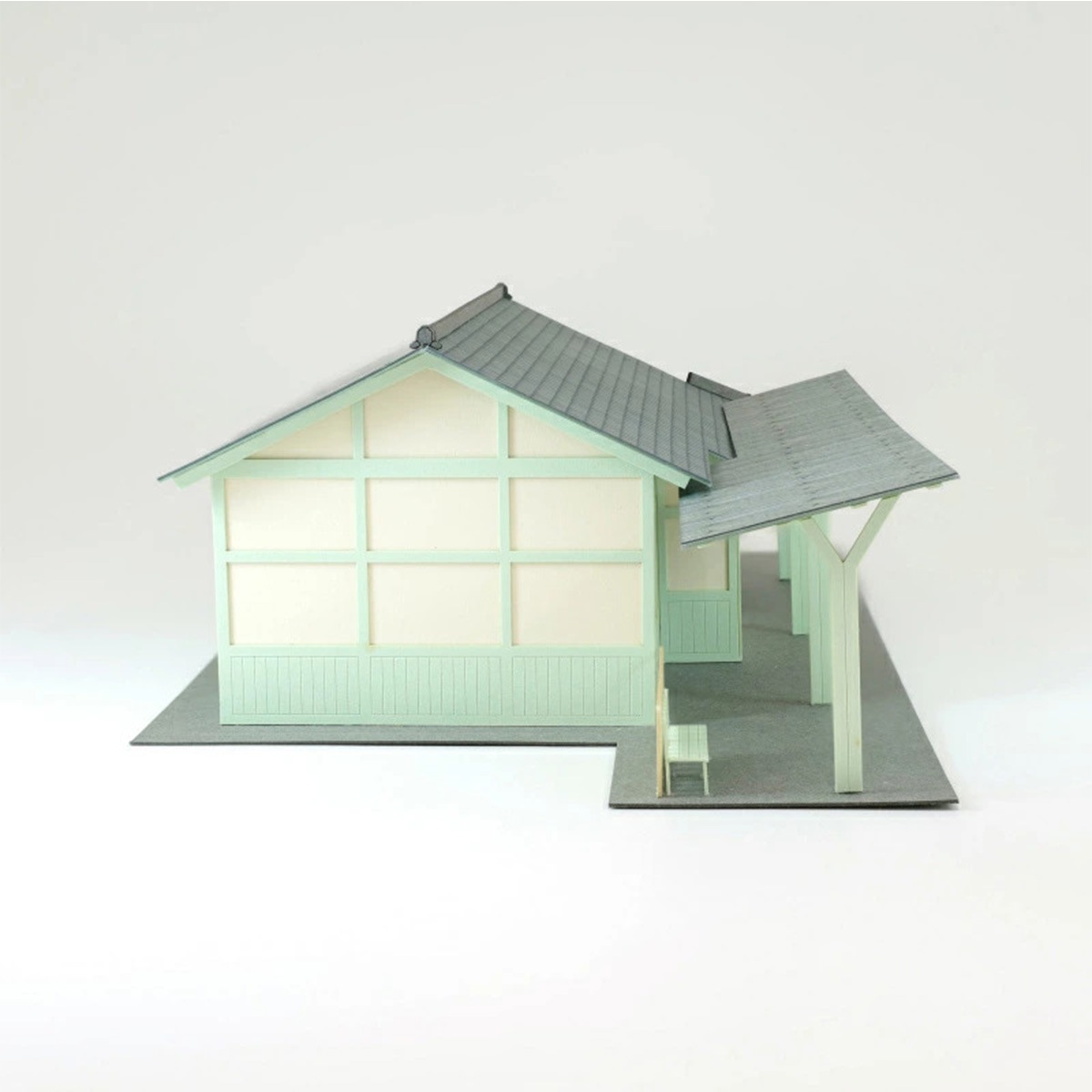 新商品価格】さんけい 情景 S=1/87・80 駅舎-6 (MK05-64) | 情景