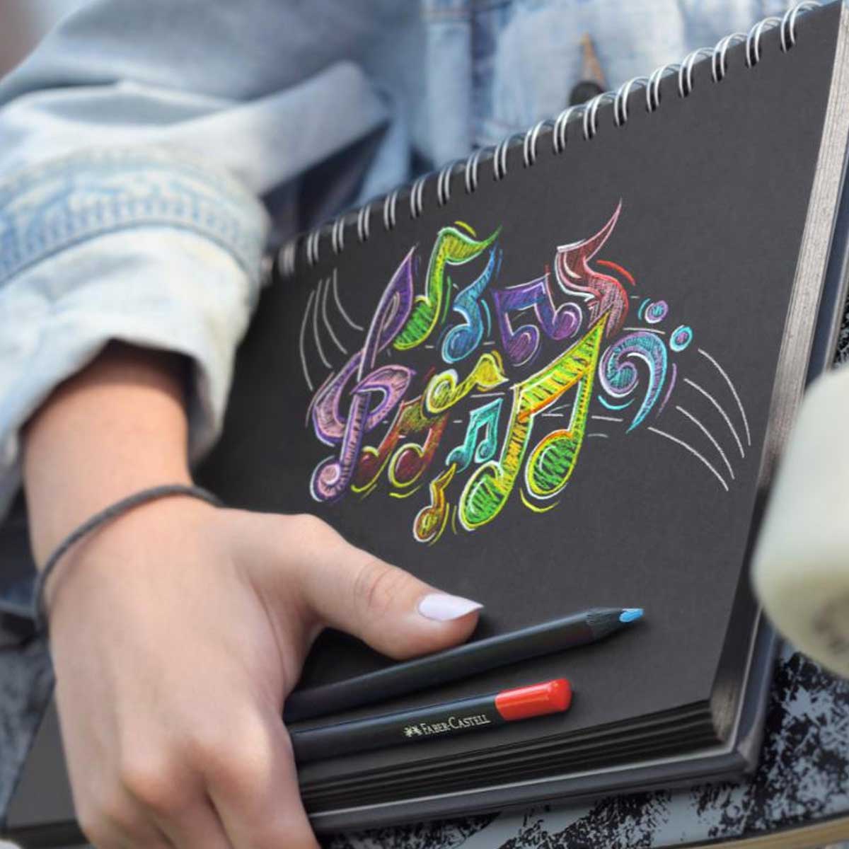 ファーバーカステル ブラックエディション 色鉛筆セット 100色 缶入り