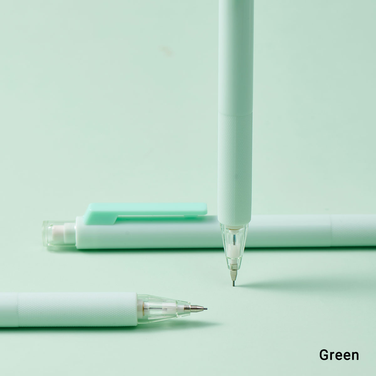 KACO TURBO シャープペンセット 0.5mm替芯付き Pink/Yellow/Green/Blue