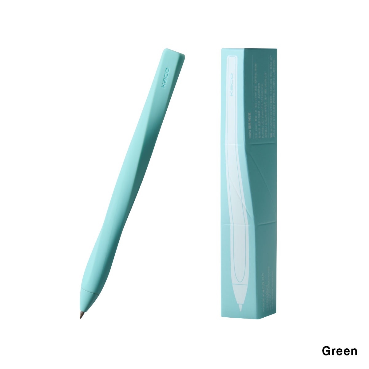 KACO TWIST ボールペン 0.5mm Purple/Orange/Green/Blue/Black/LHPK/サクラ(日本限定色) 全7色