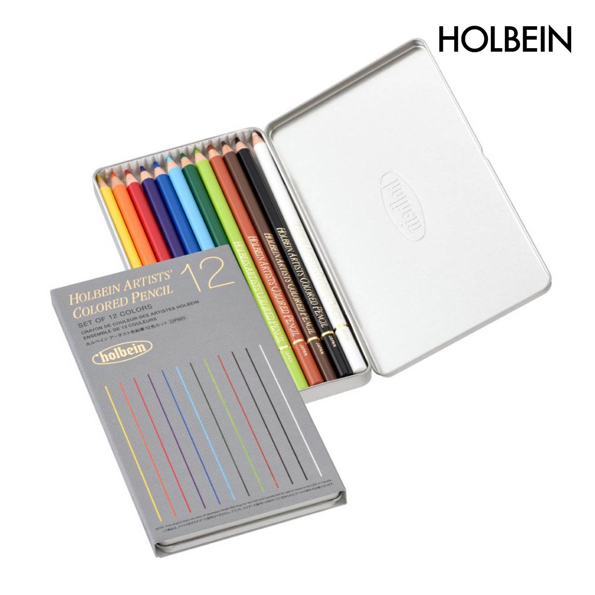 ホルベイン アーチスト色鉛筆セット 12色セット ベーシック OP901 (20901)