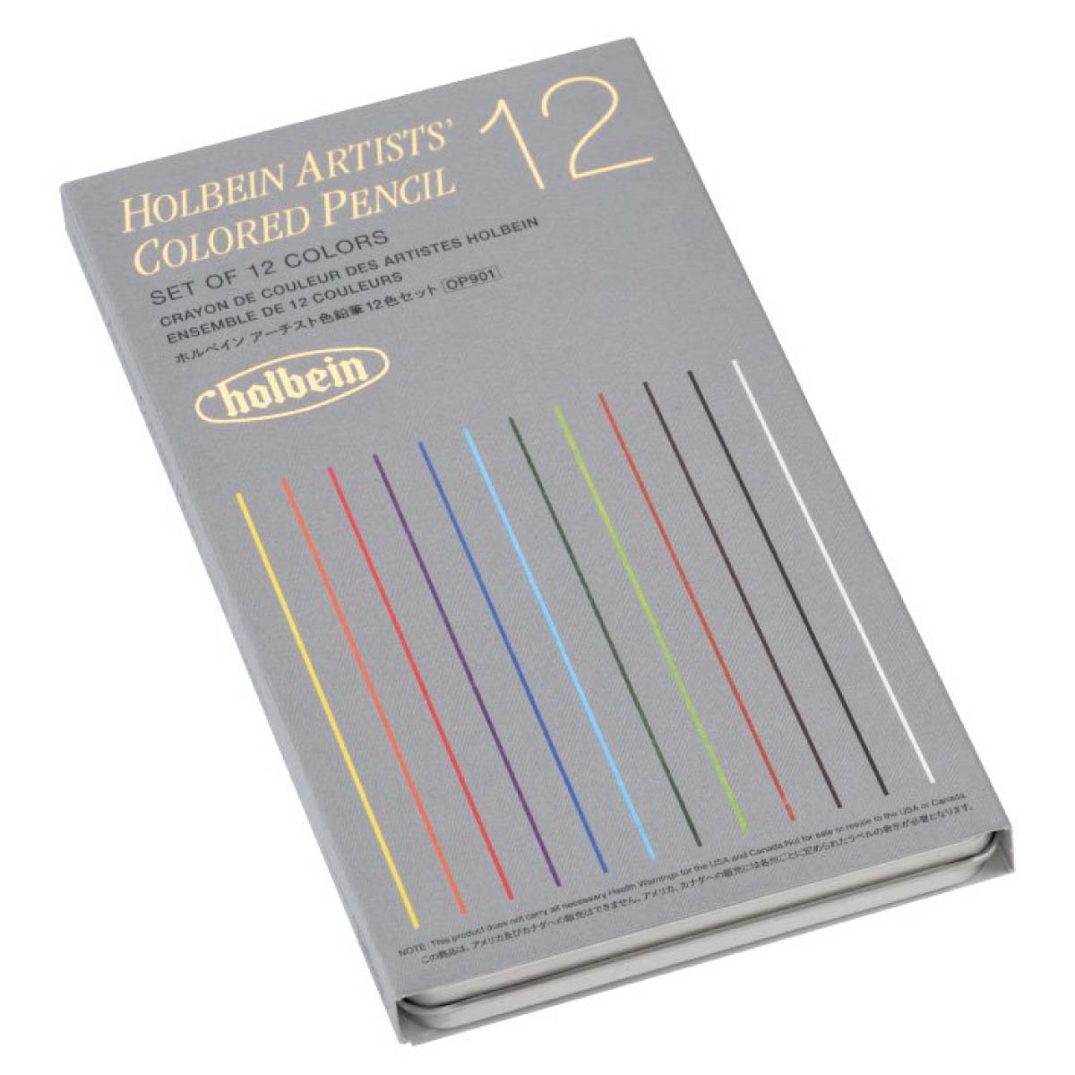 ホルベイン アーチスト色鉛筆セット 12色セット ベーシック OP901 (20901)