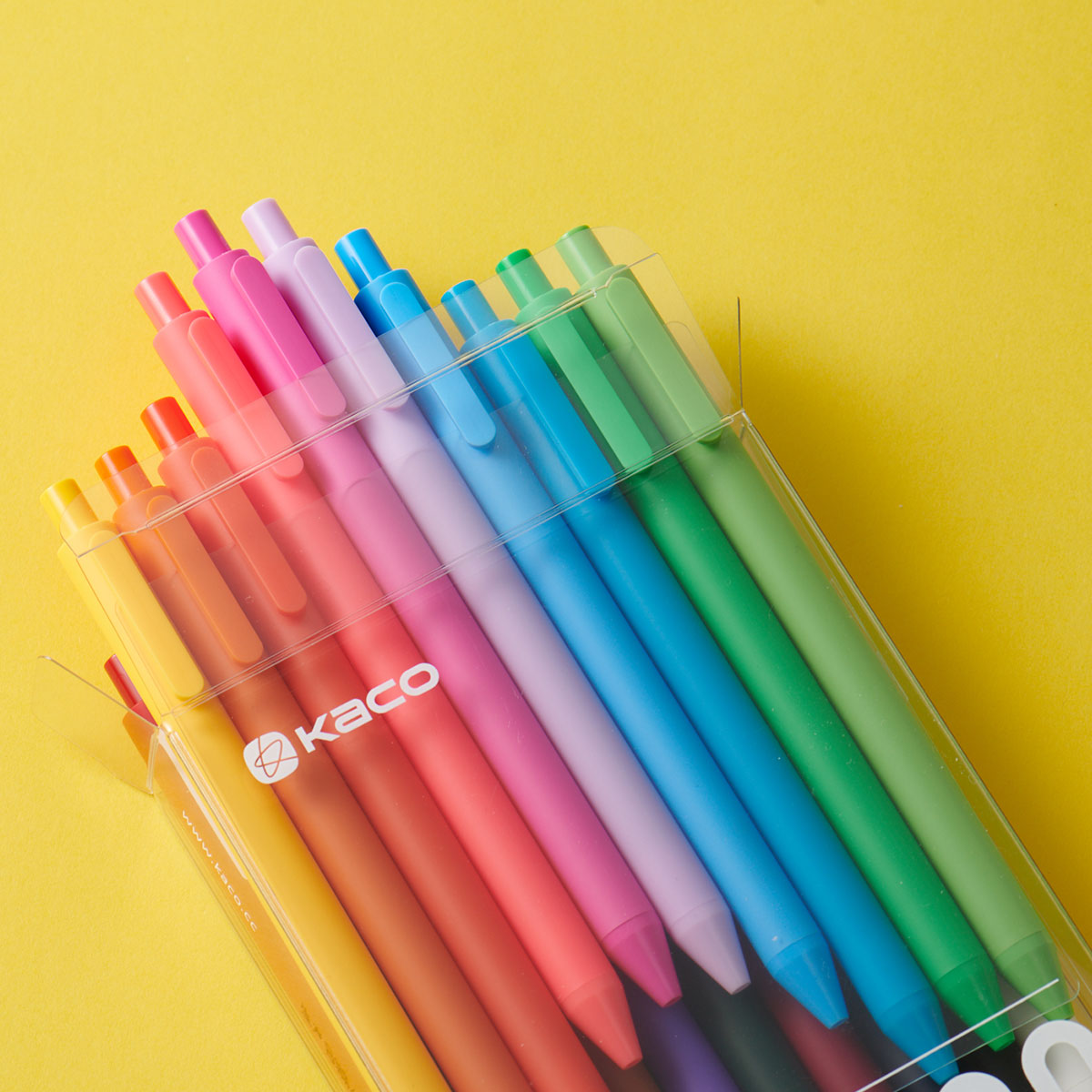 KACO PURE Softtouch Pure 0.5mm ゲルインク ボールペン 20本セット 中国グッドデザイン賞金賞
