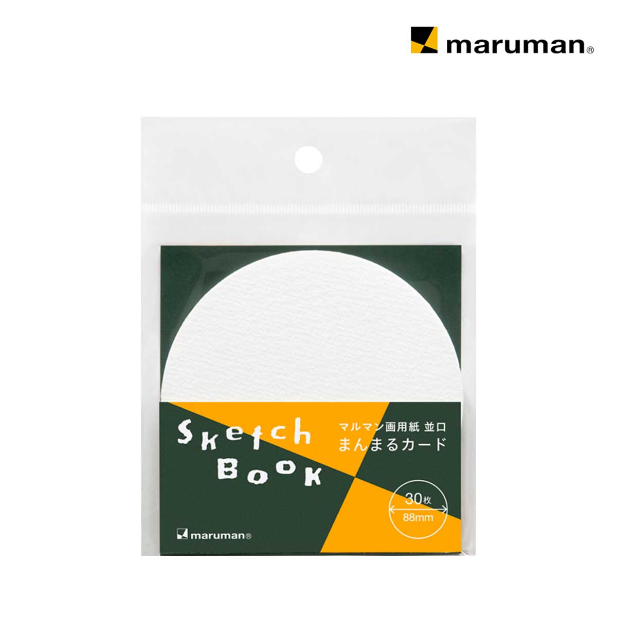 新商品価格】(数量限定) マルマン まんまるカード 画用紙 並口 バラ紙