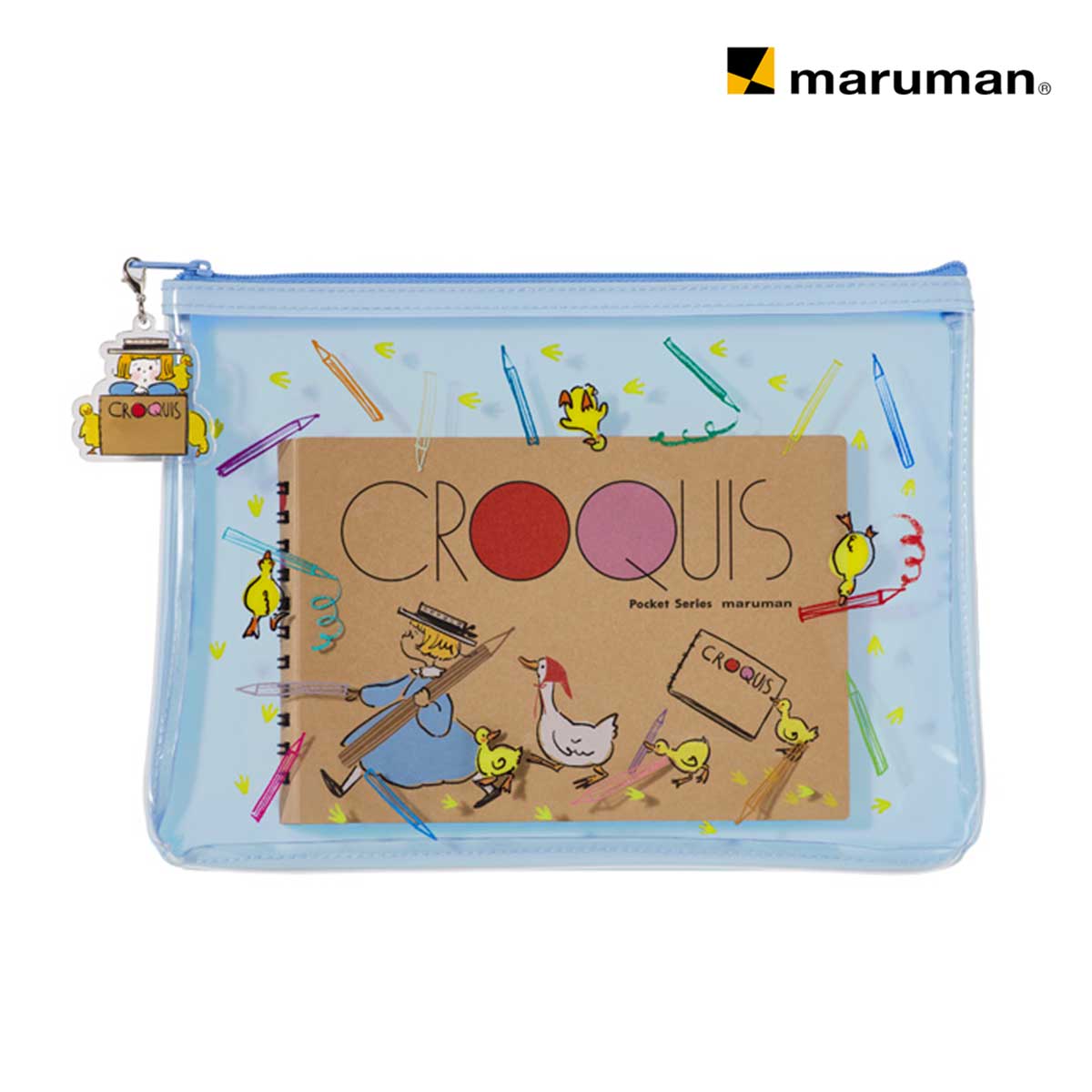新商品価格】(数量限定) マルマン ポケットクロッキーブック+イラスト