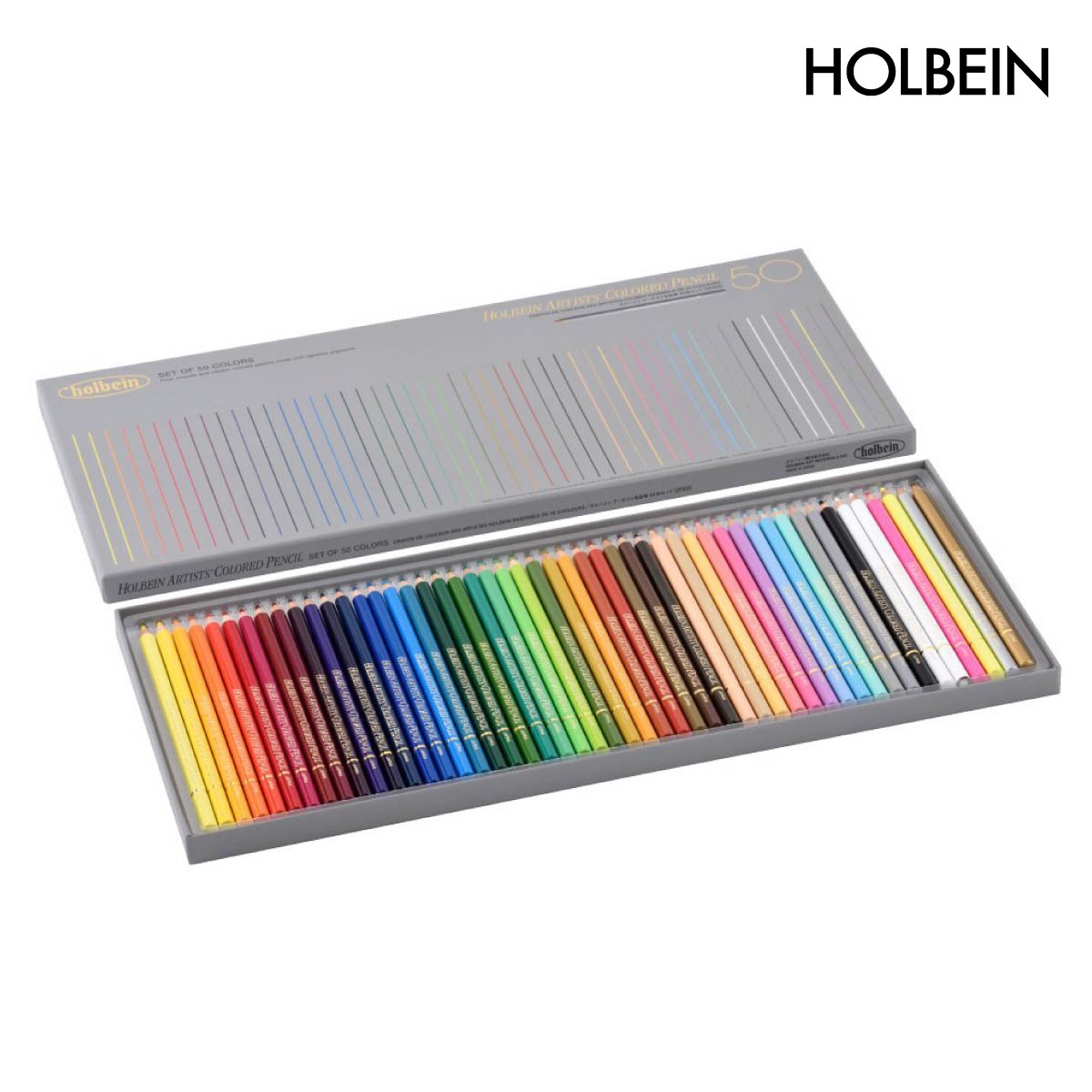 ホルベイン アーチスト色鉛筆セット 50色紙箱セット OP935 (20935)