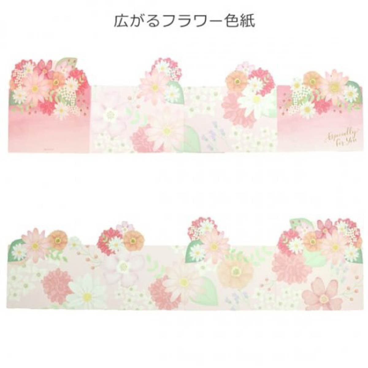 数量限定 50%OFF】Z&K フラワーアコーディオン色紙 (全3種) | アルバム