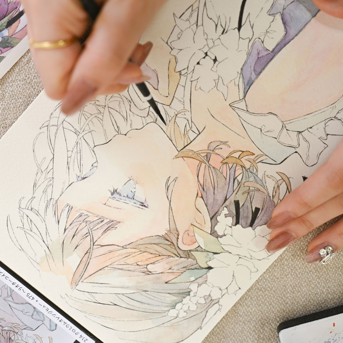 シュミンケ Schmincke 優子鈴セレクト ホラダム透明水彩絵具