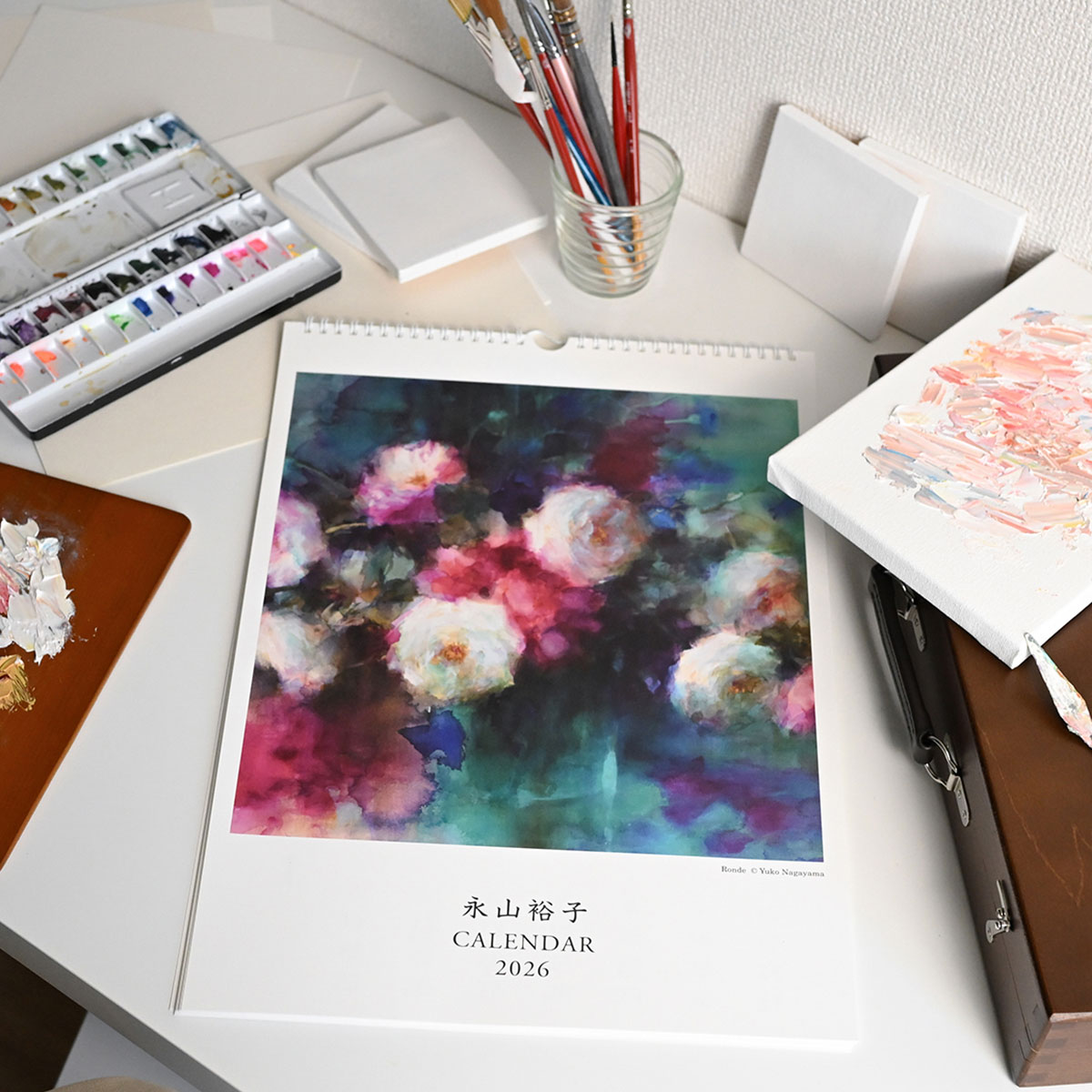 丸善美術商事 永山裕子カレンダー 2026年版 A3サイズ 