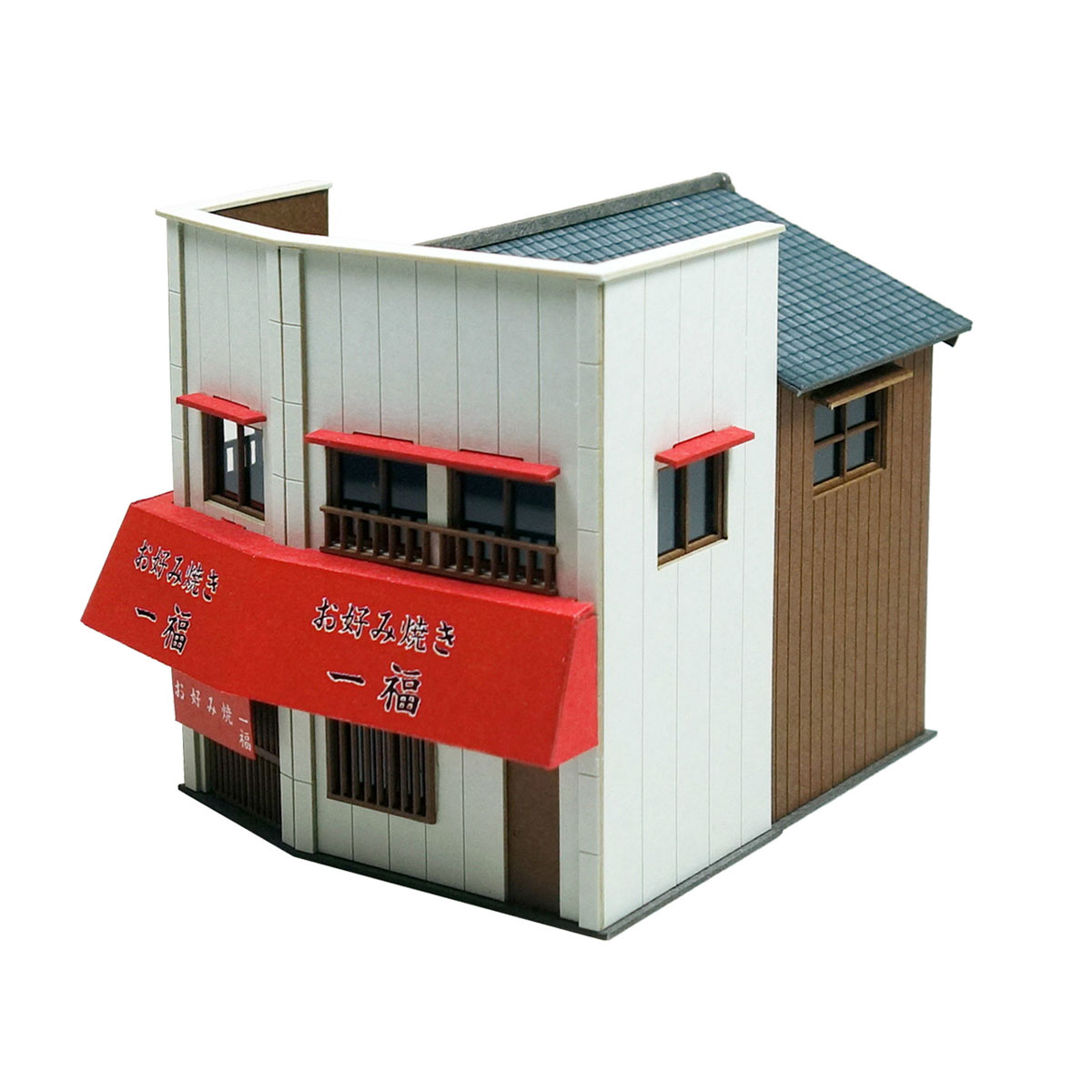 新商品プライス】さんけい なつかしのジオラマ S=1/150 お好み焼き屋