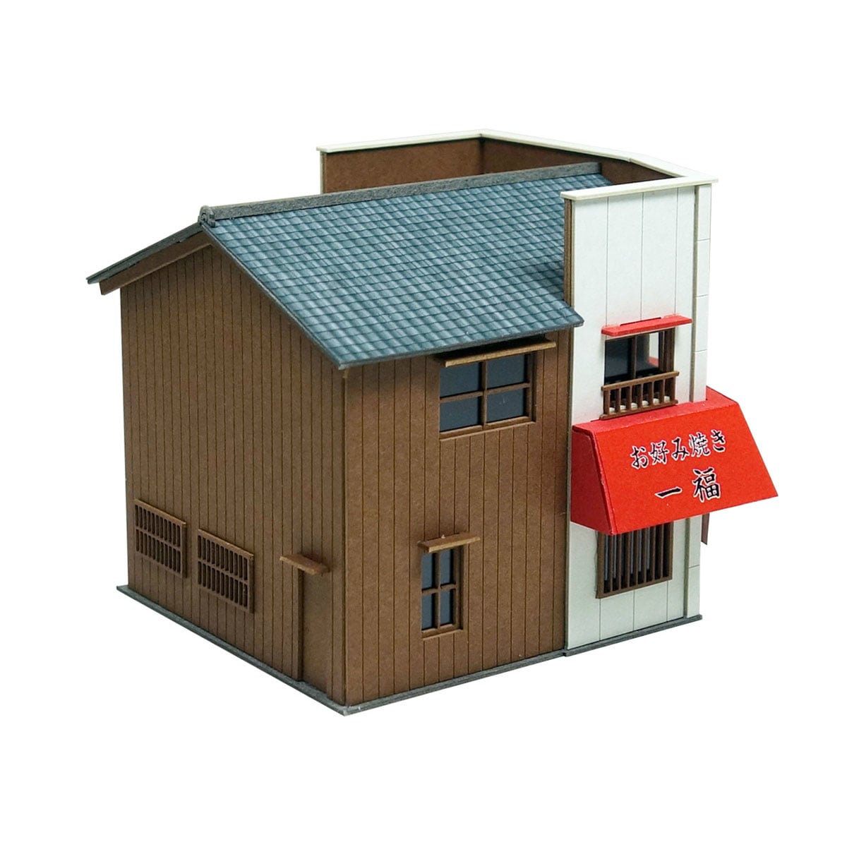 新商品プライス】さんけい なつかしのジオラマ S=1/150 お好み焼き屋