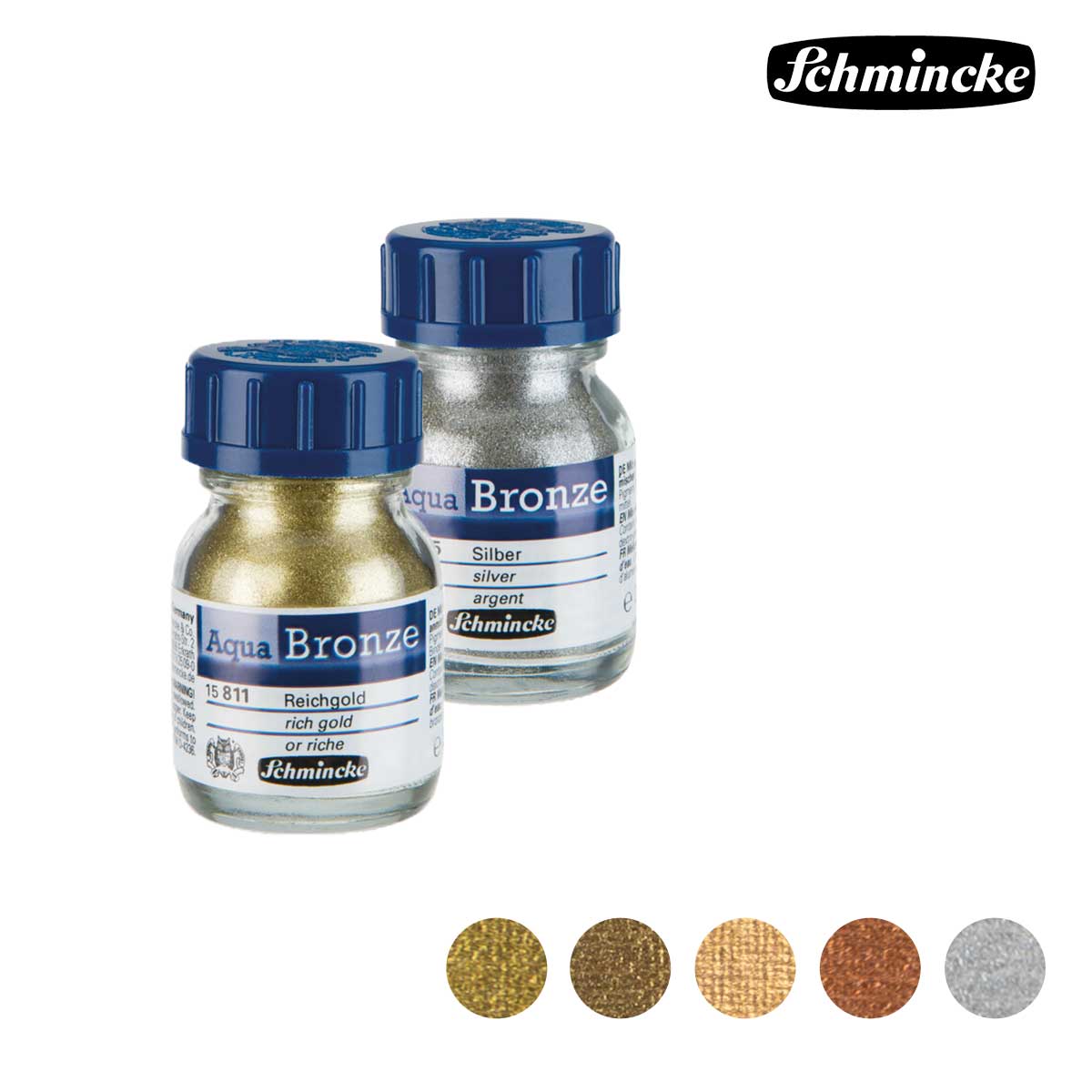 シュミンケ アクアブロンズ 20ml リッチゴールド/リッチペールゴールド/ペールゴールド/コッパ－/シルバー 全5色