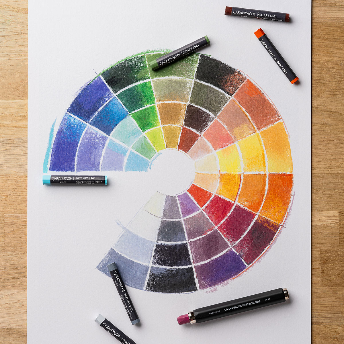 カランダッシュ 7901-324 ネオアート 6901 24色セット | カラン