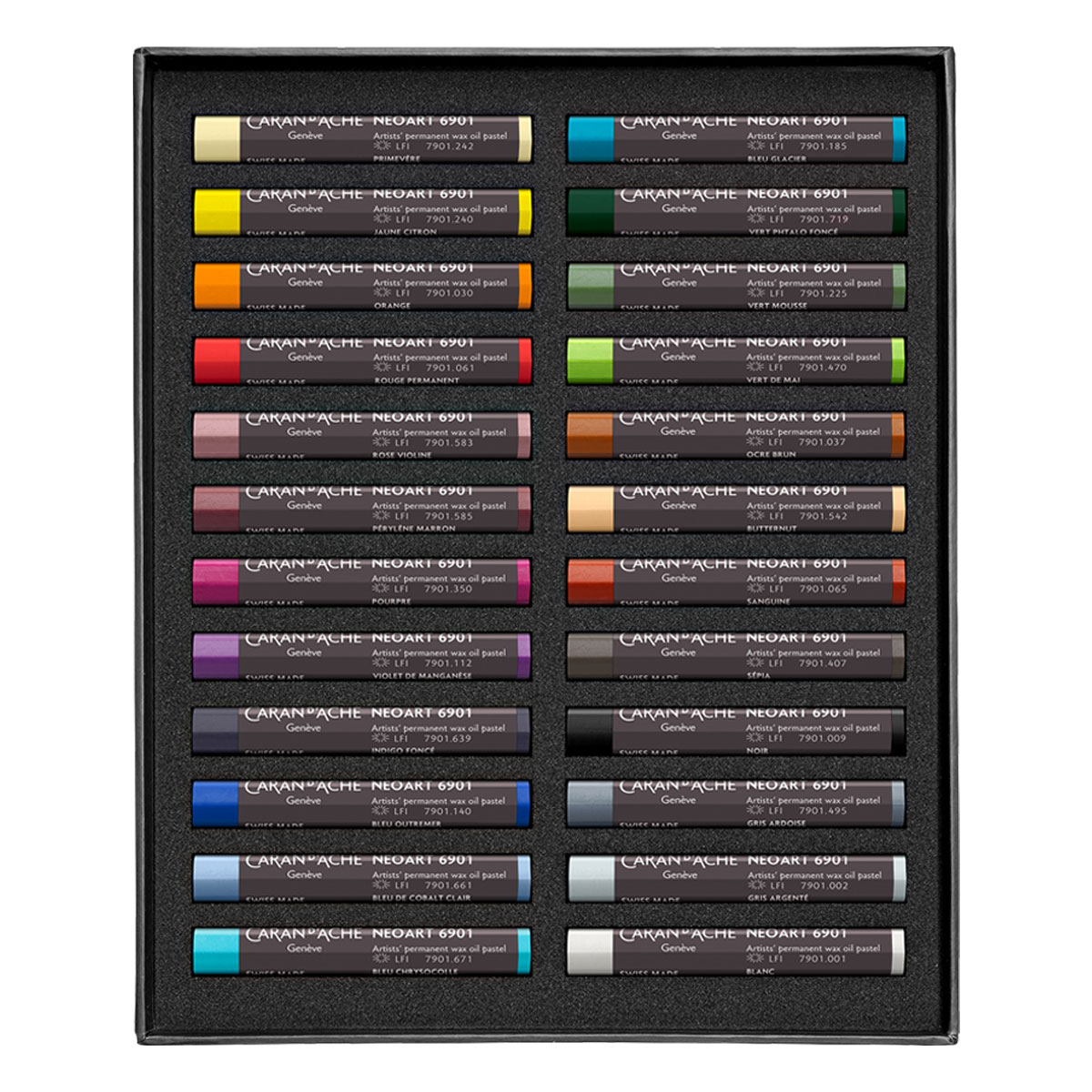 カランダッシュ 7901-324 ネオアート 6901 24色セット | カラン