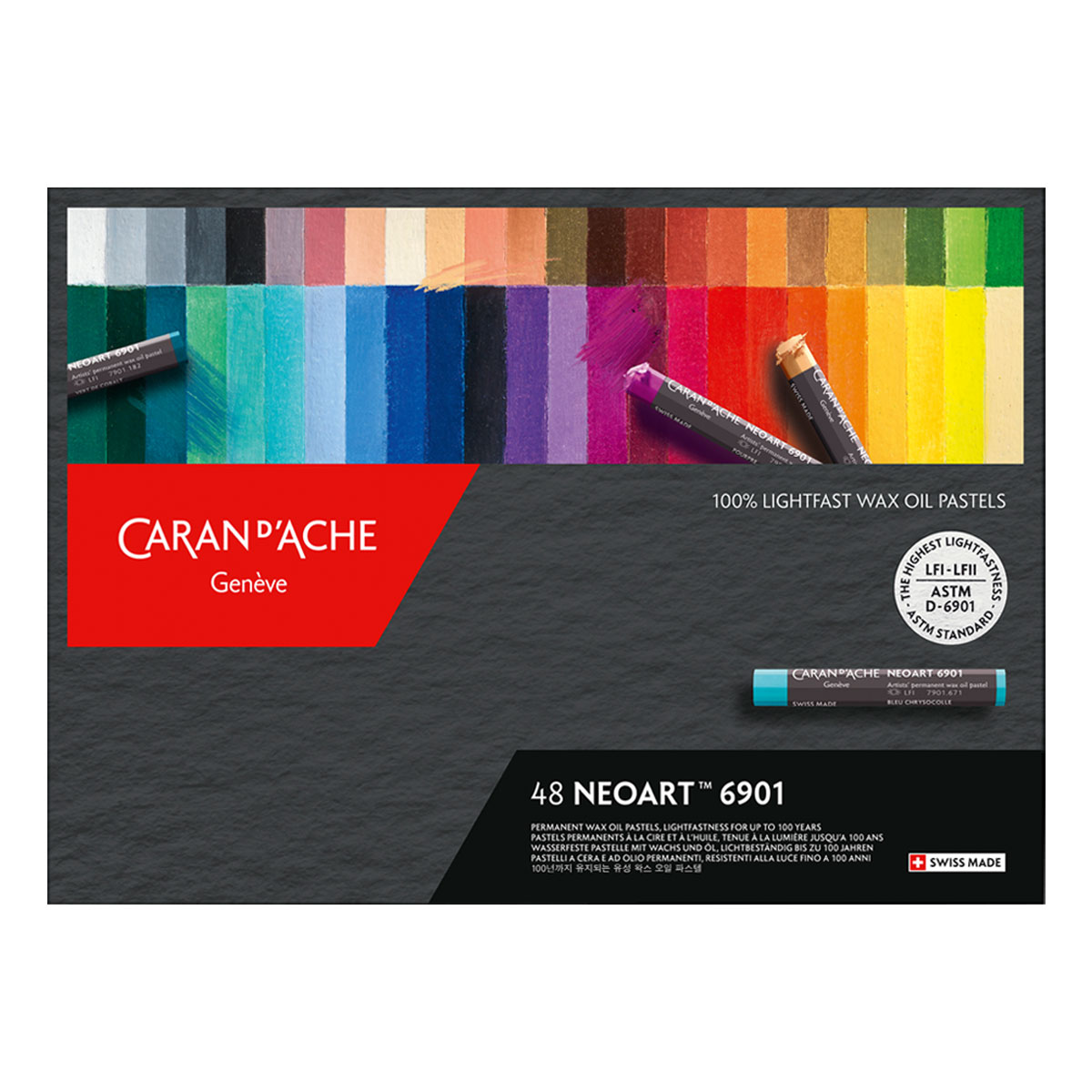 カランダッシュ 7901-348 ネオアート 6901 48色セット | カラン