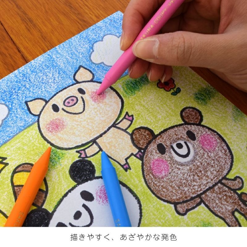 サクラクレパス ク－ピ－ペンシル 30色セット (缶入)FY30 (182945)