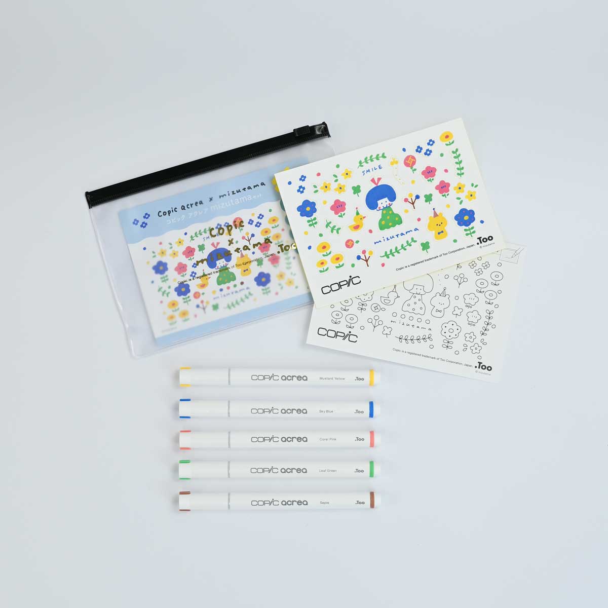 mizutama × コピック Too コピック チャオ mizutamaセット | コピック チャオ | 静風