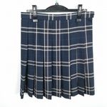 スクールスカート 夏物 w66-丈53 チェック 兵庫宝塚東高校 プリーツ 学生服 制服 女子 中古 HK5500