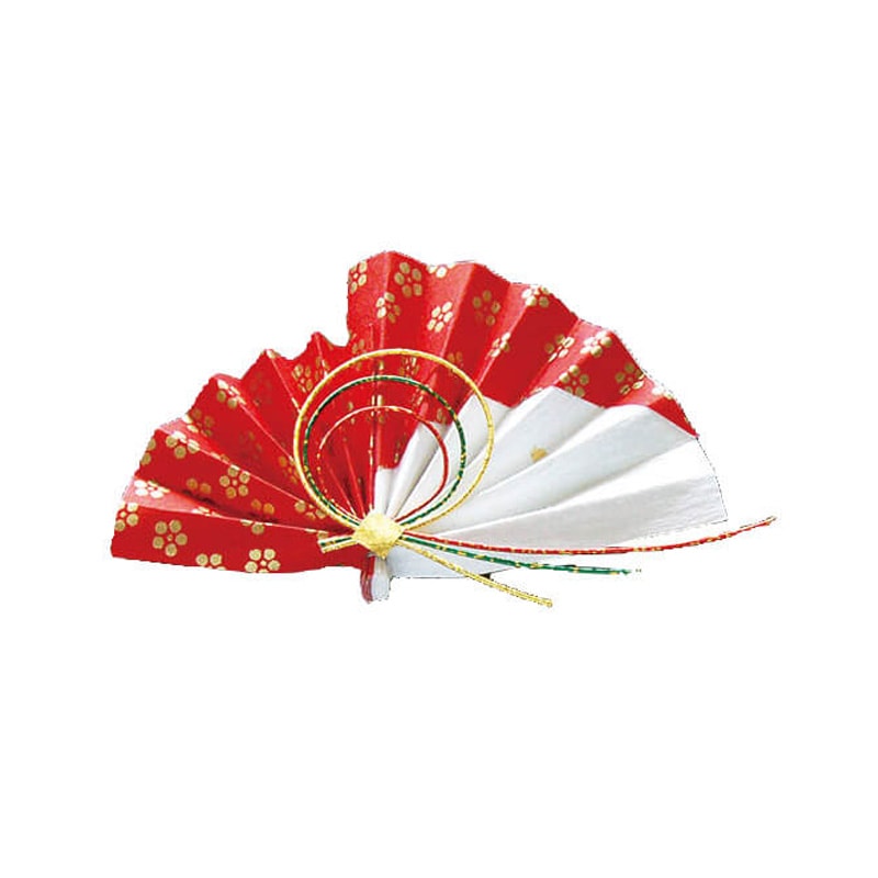 ［ヤマコー 用美］祝い扇子 梅［50個入］