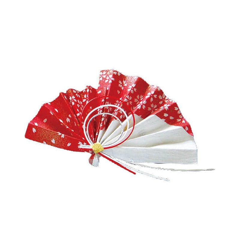 ［ヤマコー 用美］祝い扇子 早春［50個入］