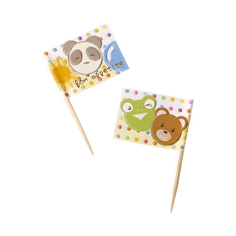 ［ヤマコー 用美］フラッグ楊枝 お子さま［200本入］